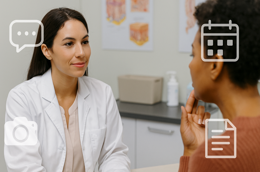 Dermatology EHR Features Patients Notice